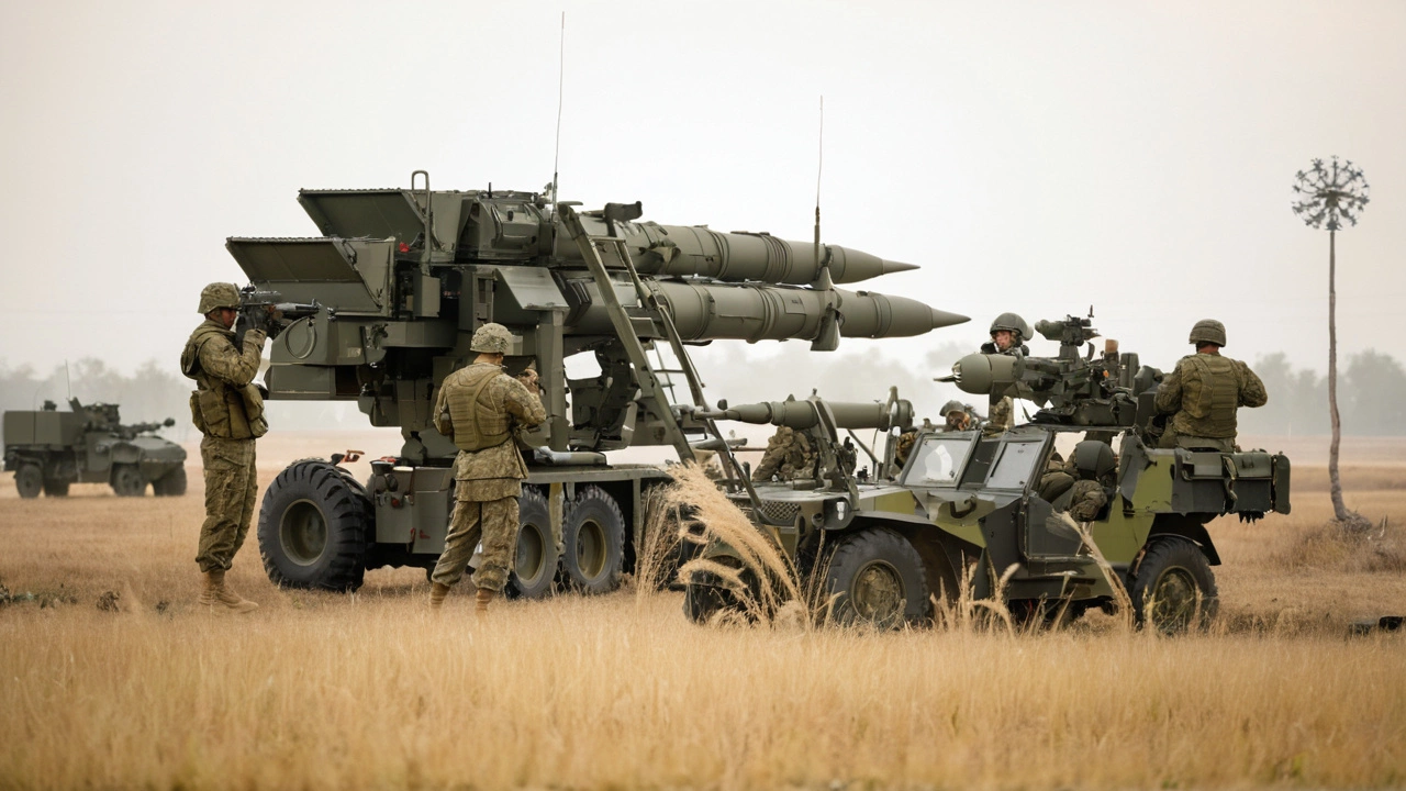 Украинская армия усиливает оборону с помощью зенитных ракет и танков Leopard 2A4 против российской агрессии
